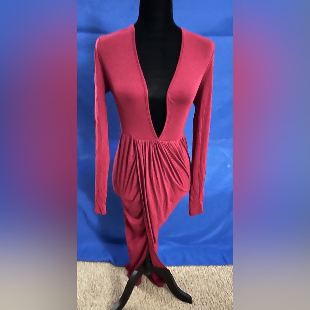 JAIDE V-plunge dress